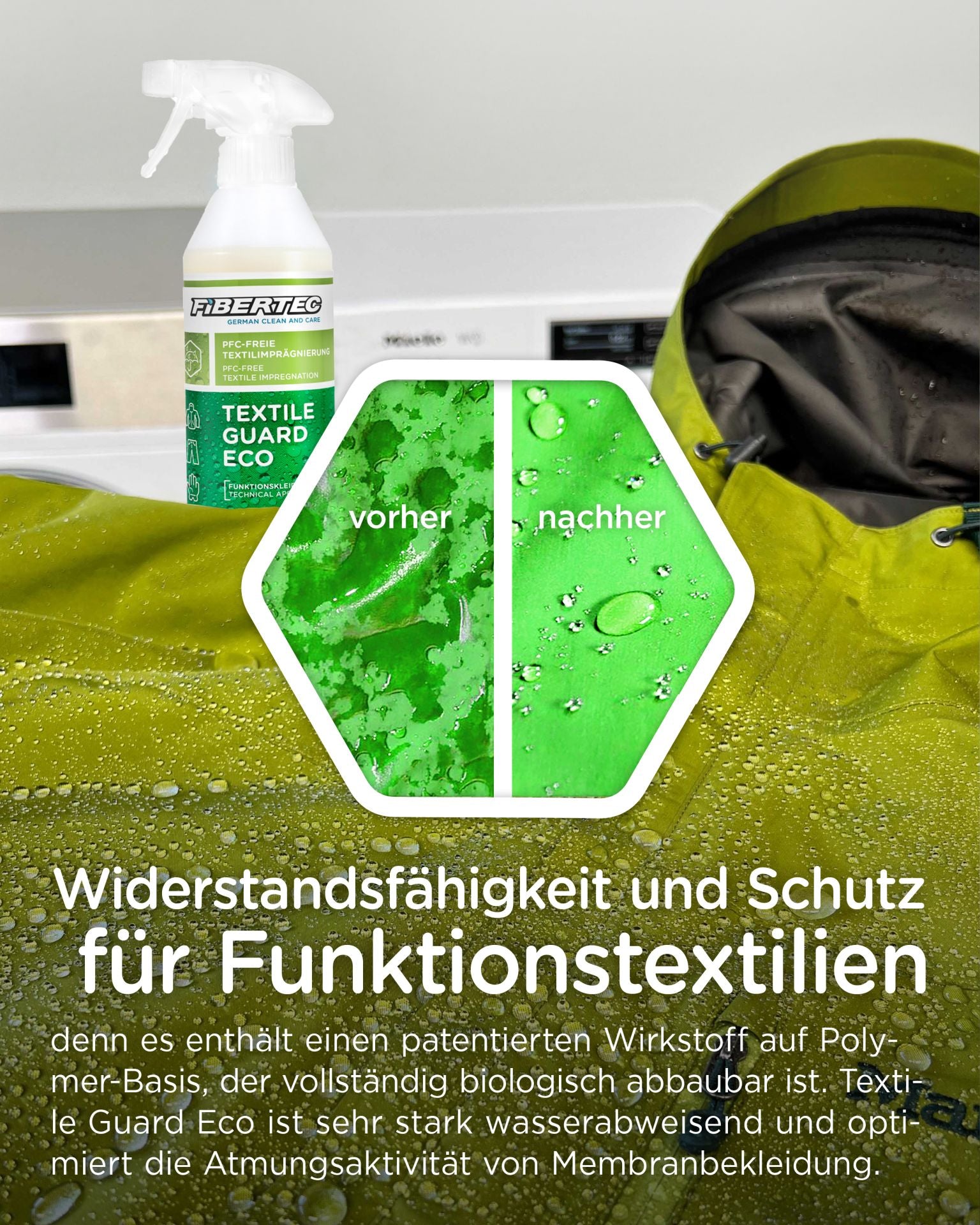 Fibertec Imprägnierung Textile Guard Pro