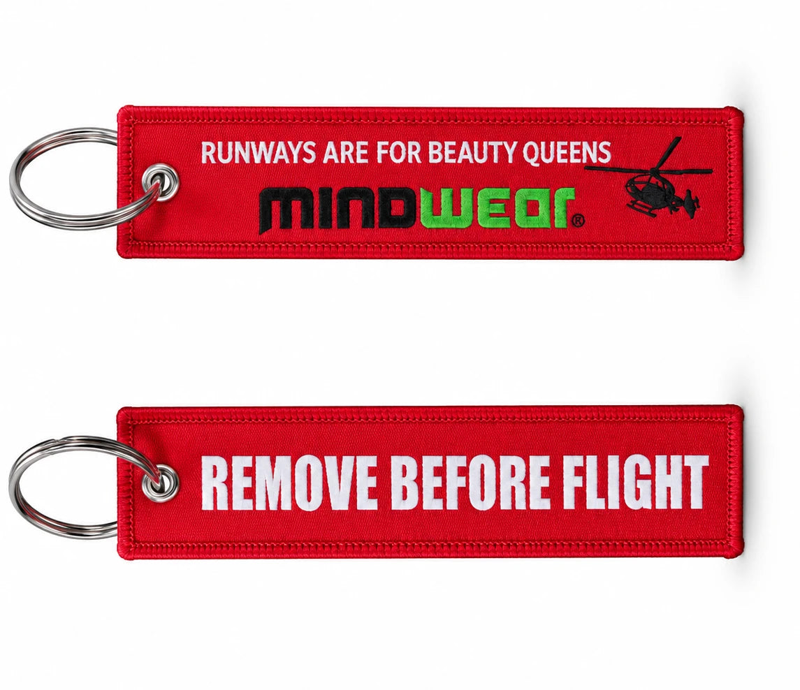 Schlüsselanhänger REMOVE BEFORE FLIGHT