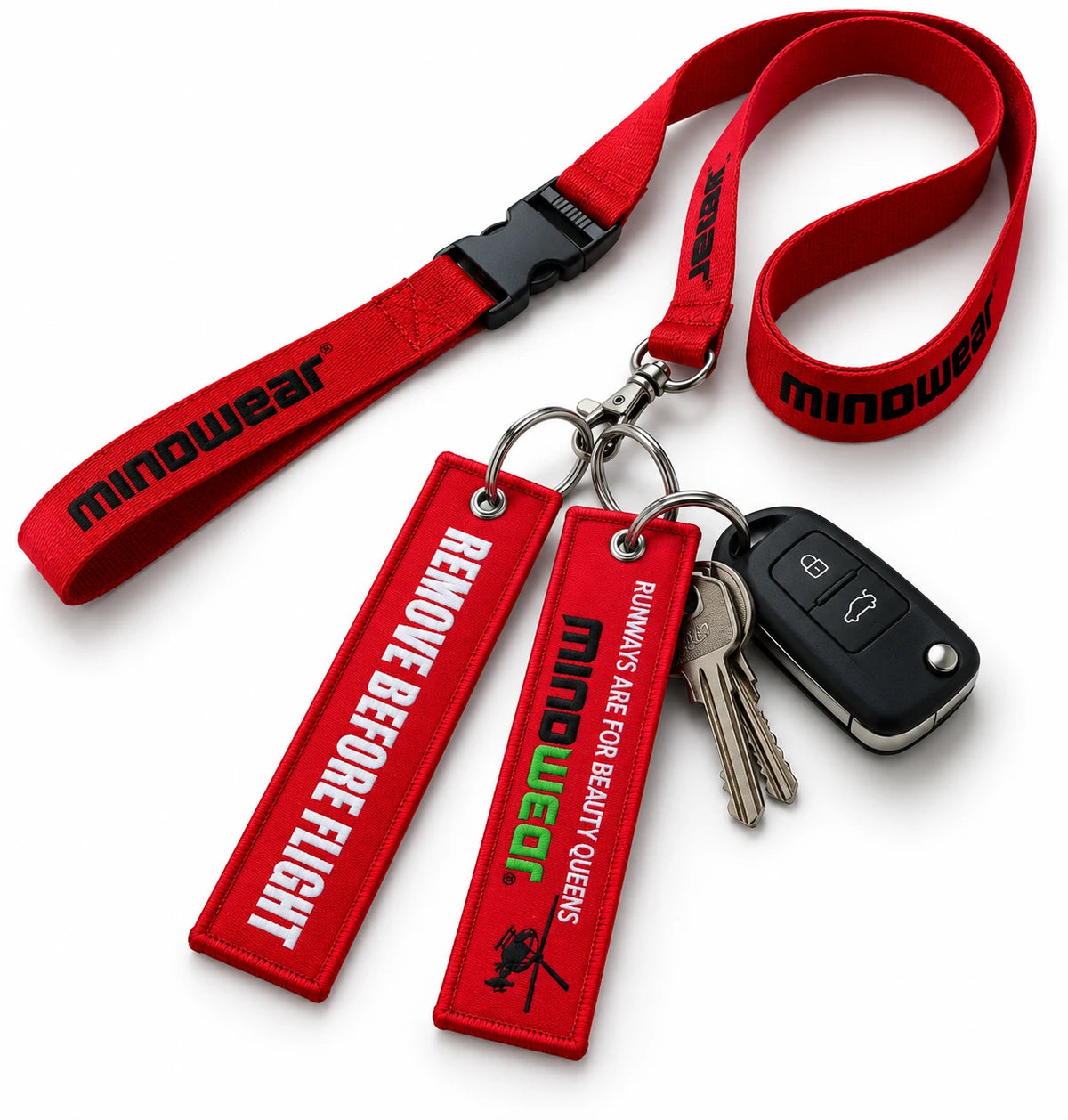 Schlüsselanhänger REMOVE BEFORE FLIGHT