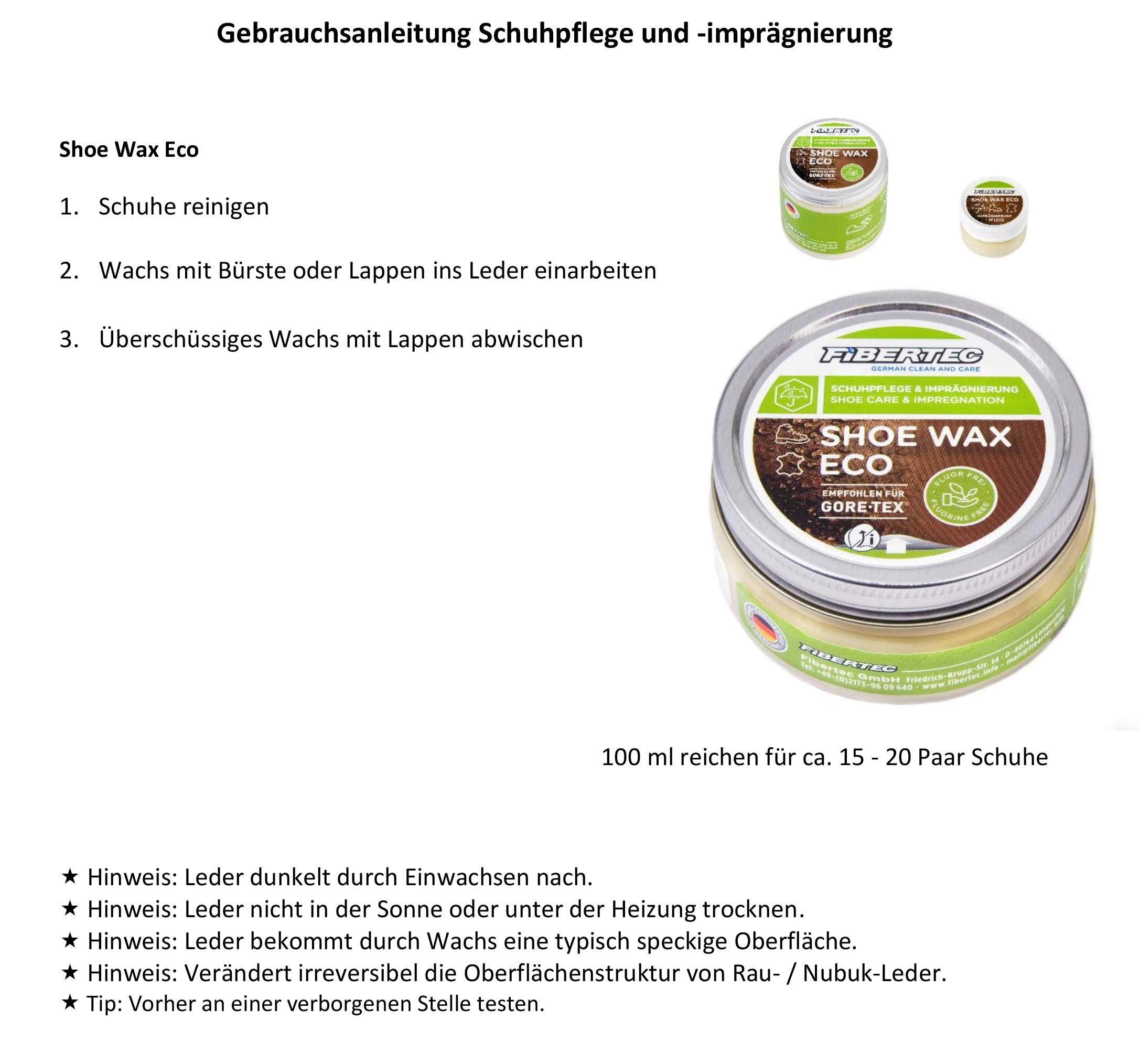 ShoeWax Eco